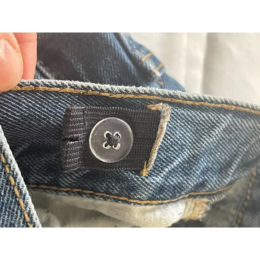 Vintage Sears & Roebuck Blue Jeans Boys Denim 1970s 100% Cotton Size 18